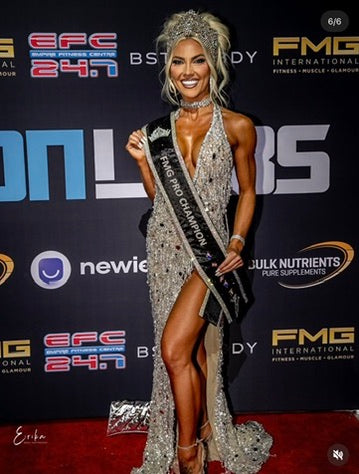 Silver Evening Dress