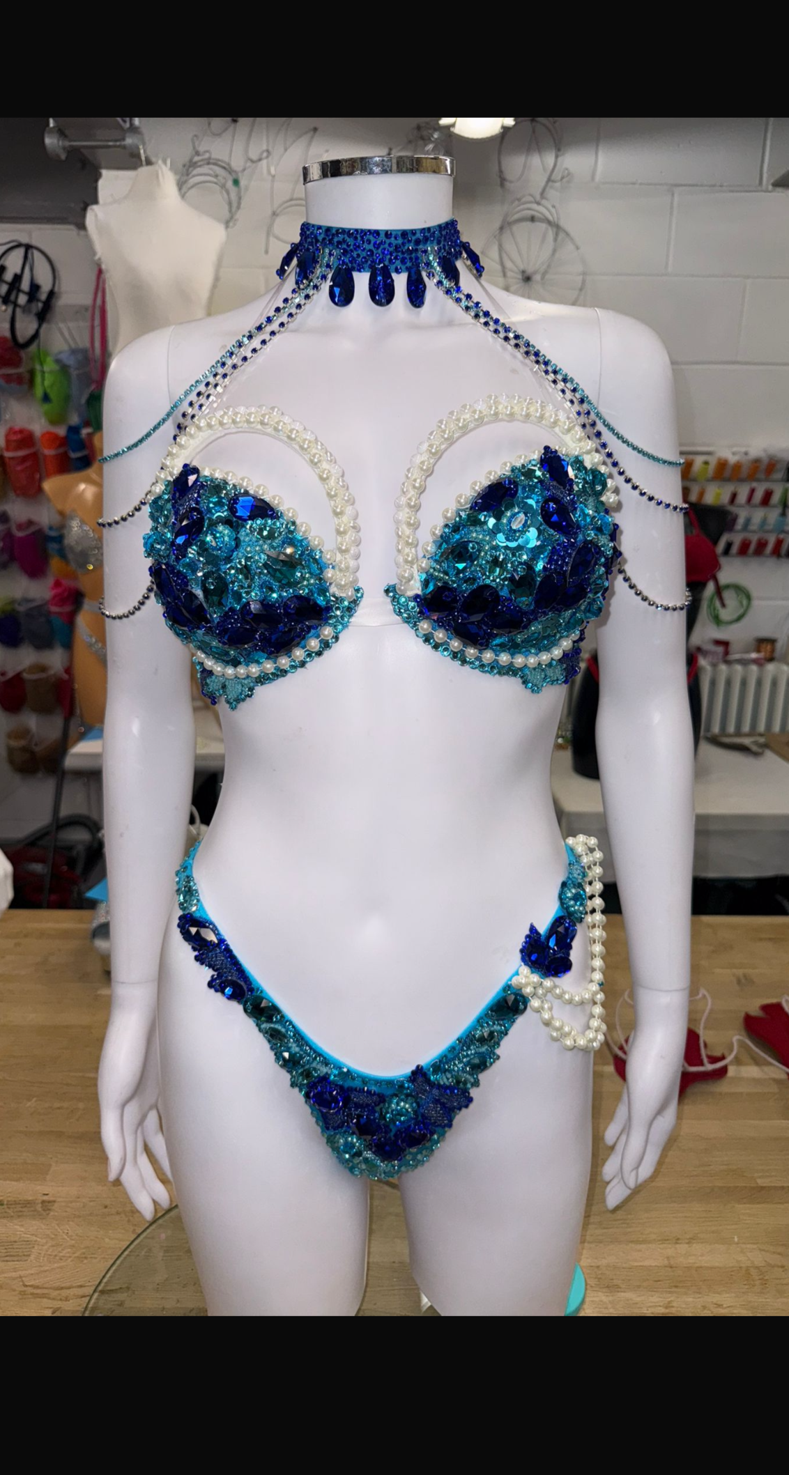 FMG BLUE MERMAID BIKINI