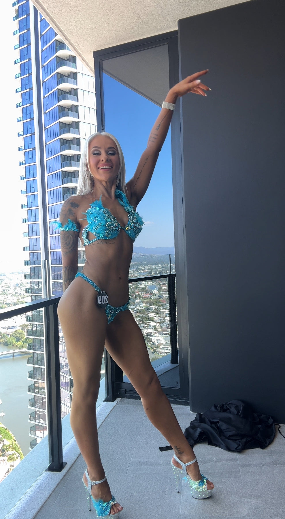 Blue FMG bikini