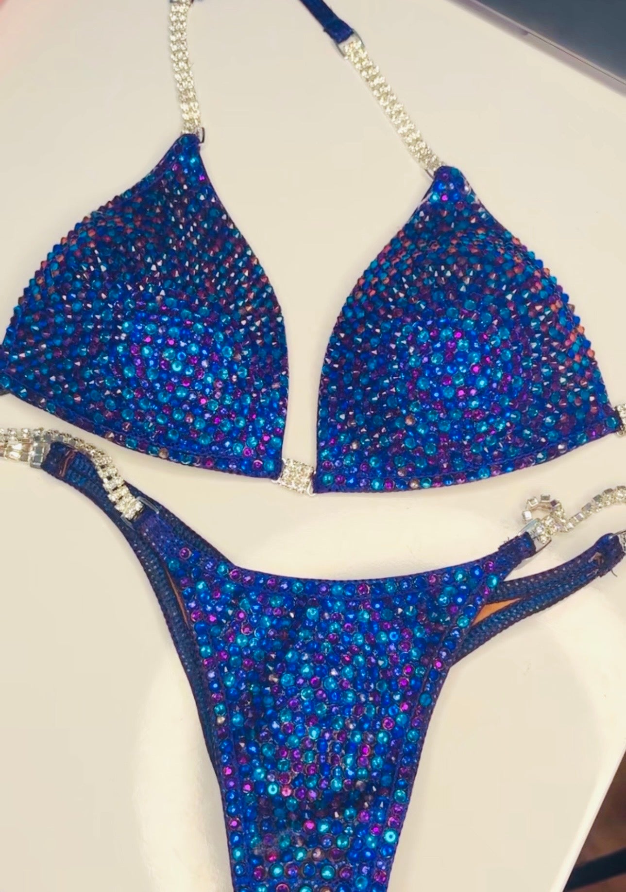 Blurple IFBB bikini