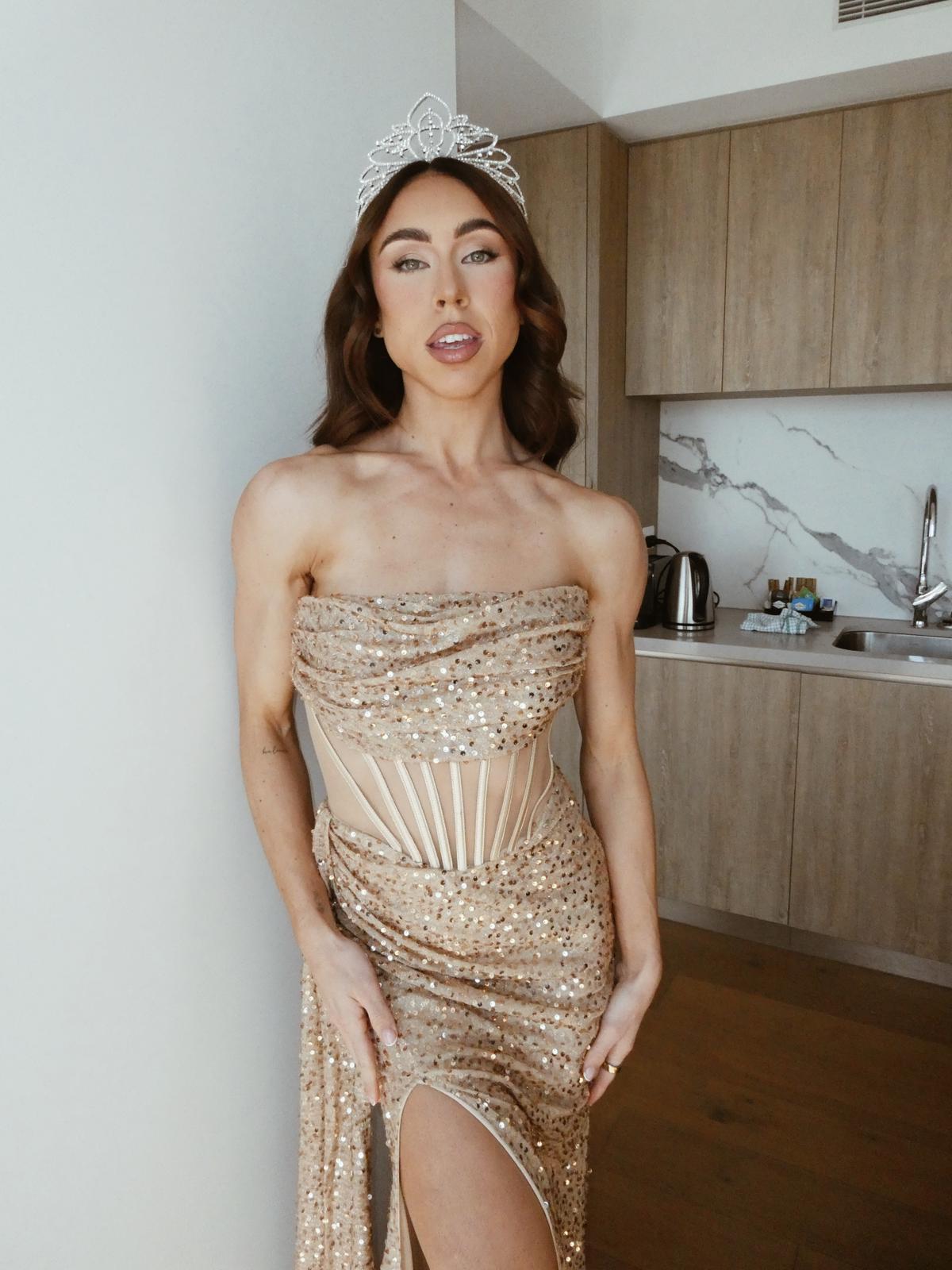 Golden Worlds Dress