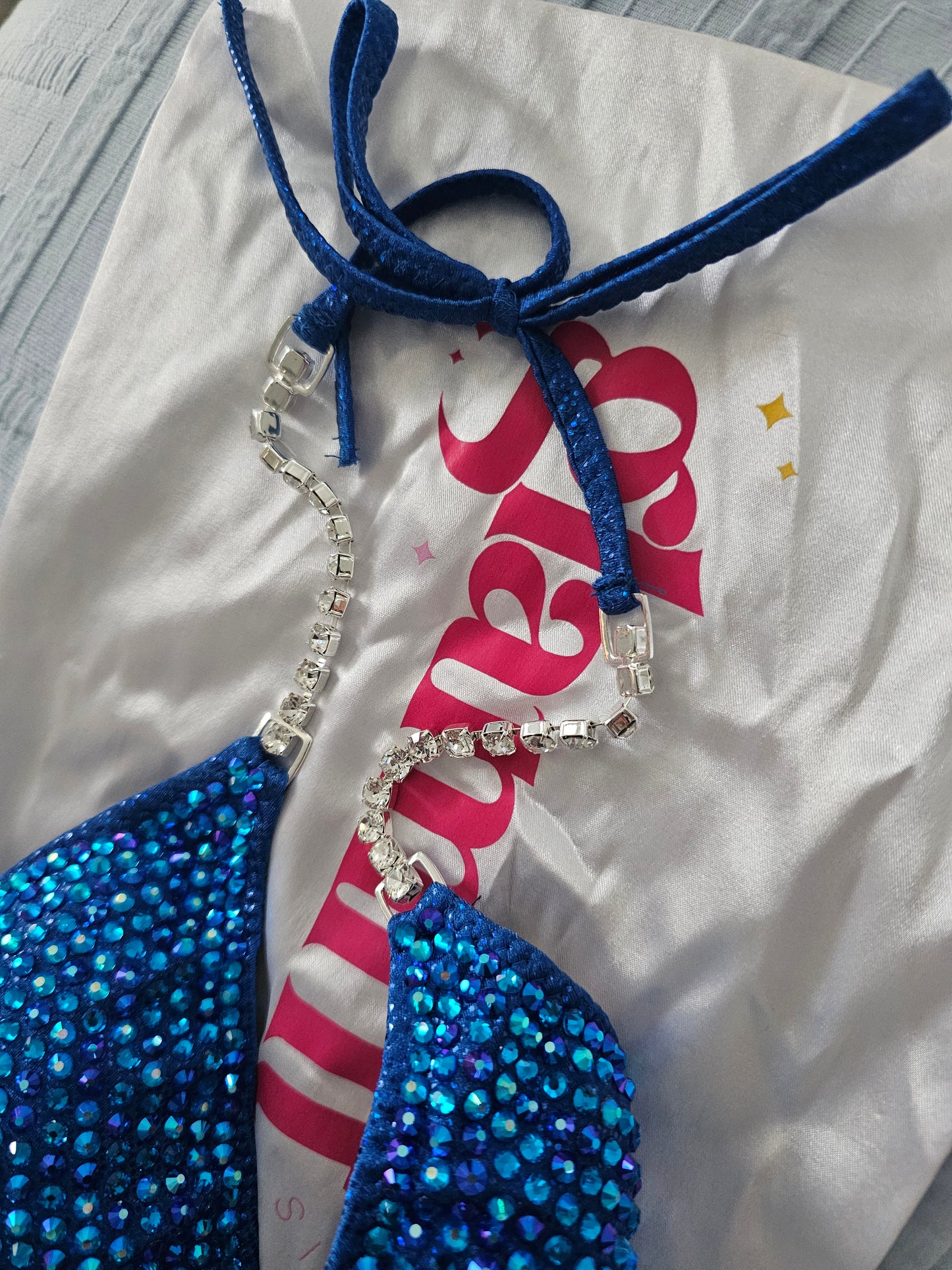 Royal blue Glamfit Bikini