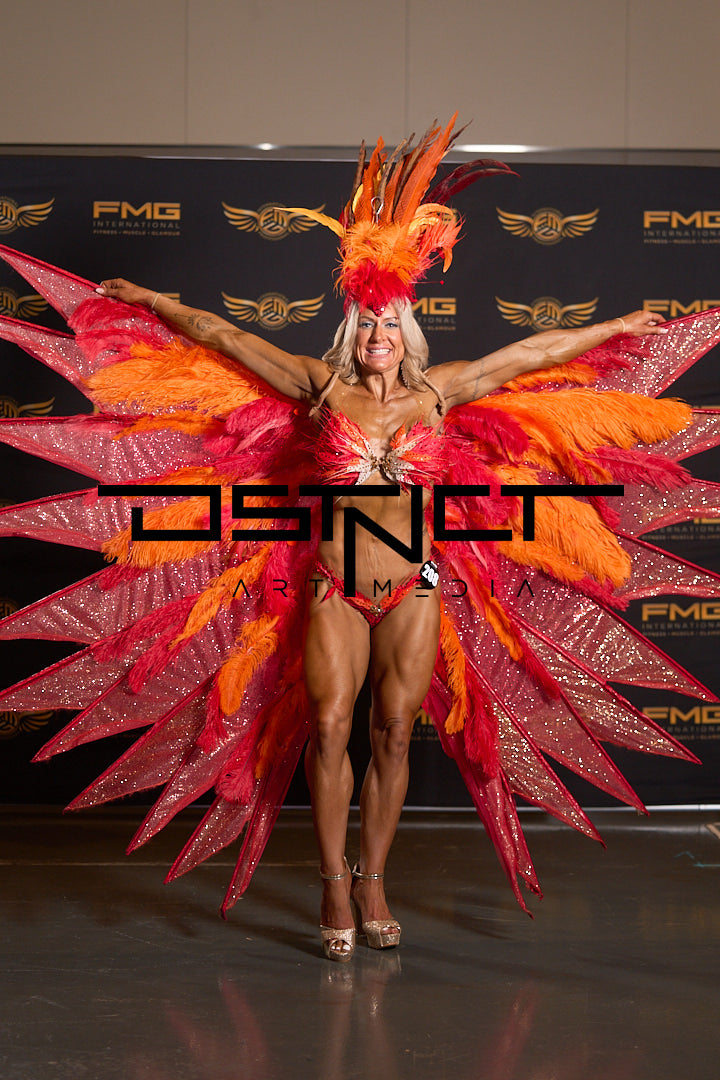 Stunning Phoenix inspired theme wear