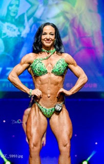 Neon Green Glamfit Bikini