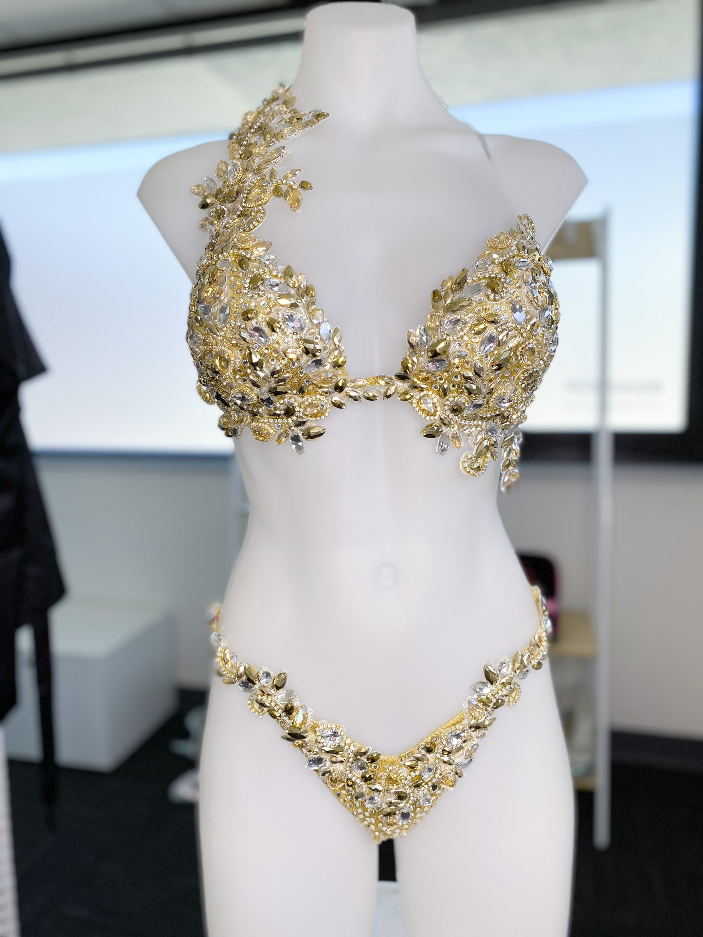 QUEEN ENERGY GOLD FMG BIKINI