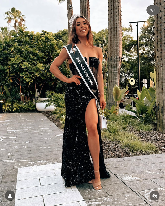 Black off the shoulder Dress