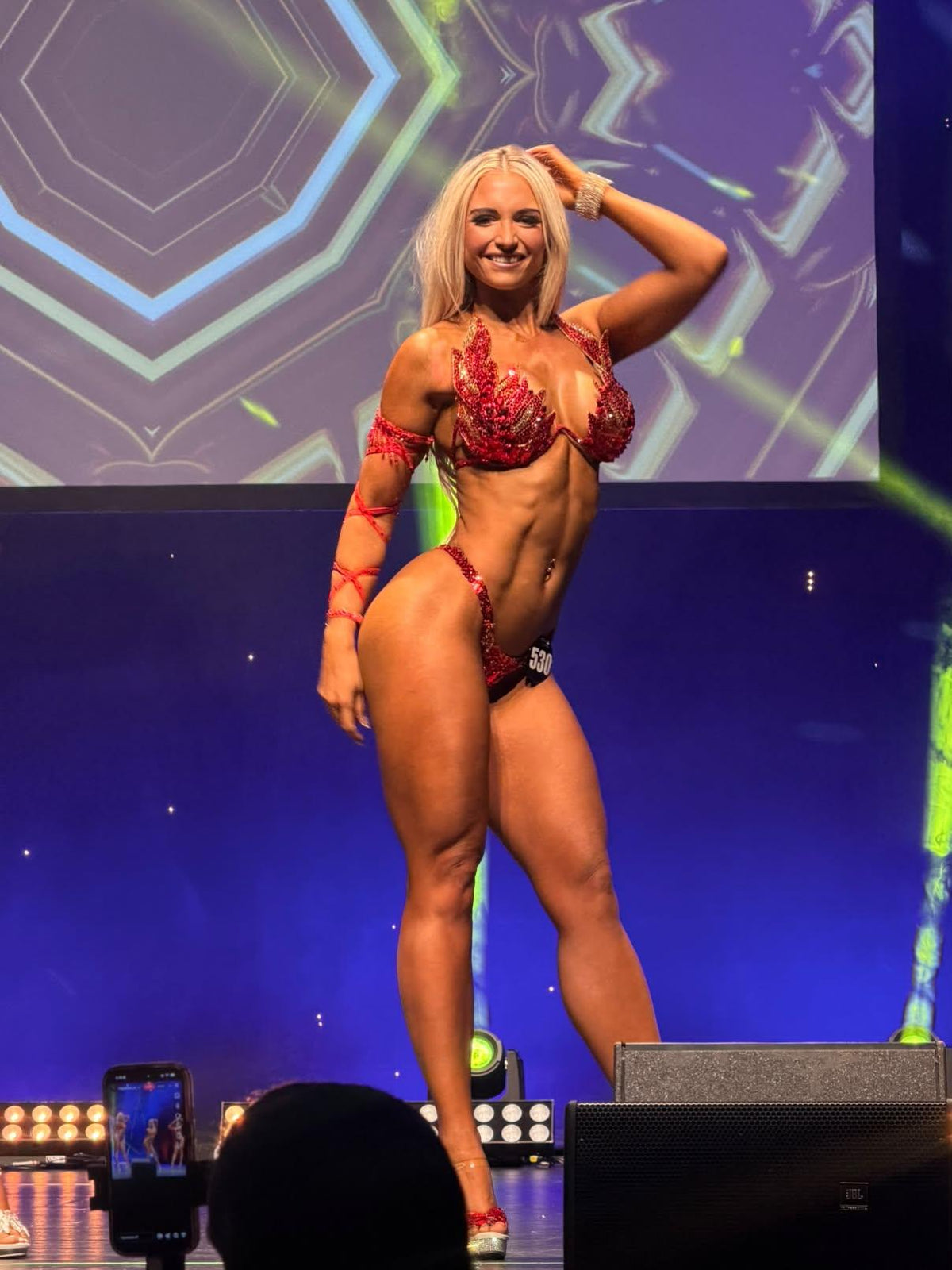 This girl is on fire!